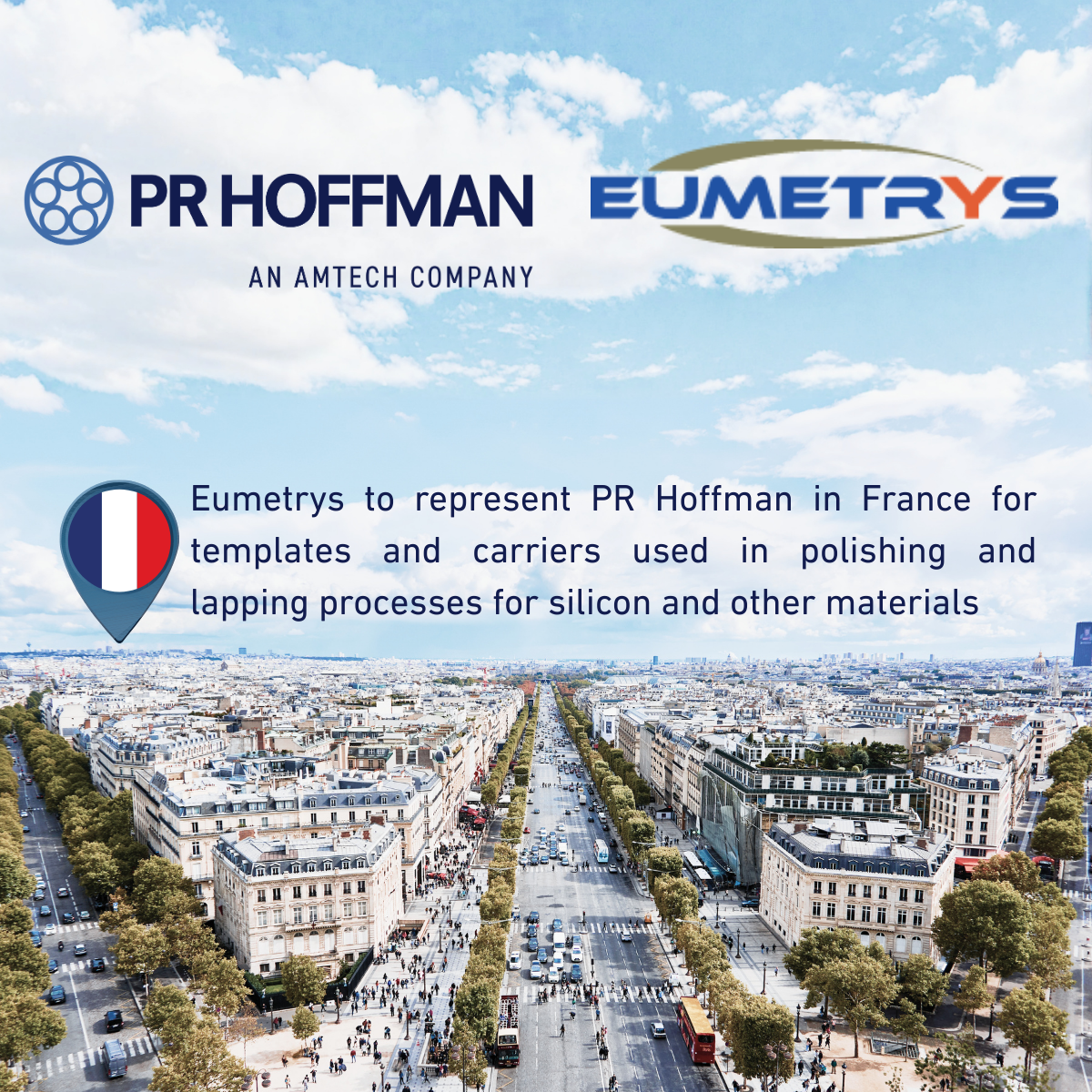 PR Hoffman signs Exclusive Representative Agreement with Eumetrys in France